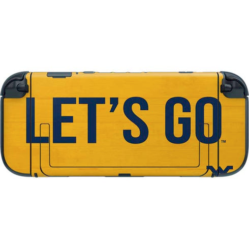 West Virginia University Mountaineers Nintendo Switch 2 (2025) with Joy-Con Skin